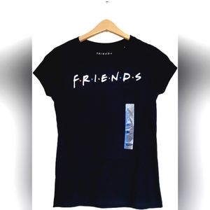 FRIENDS Logo T-Shirt - Black - NWT